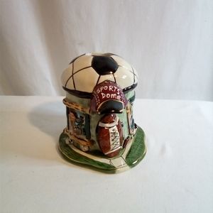 2003 Blue Sky Clayworks Sports Dome Candle Holder